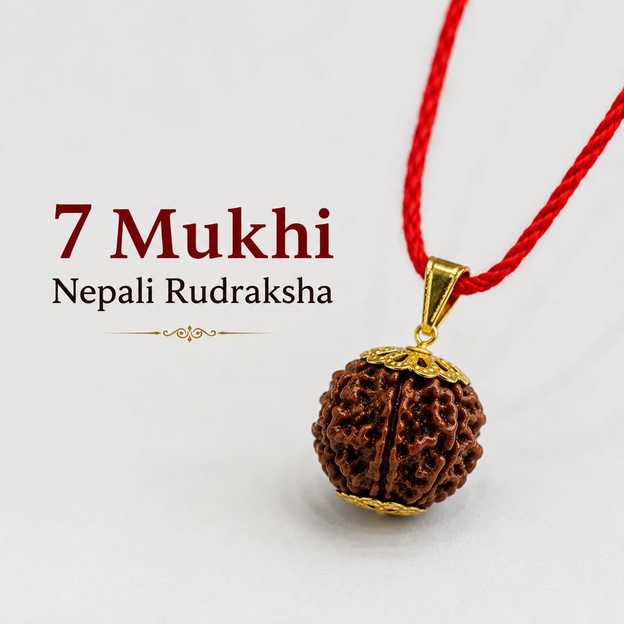 7 Mukhi Nepali Rudraksha