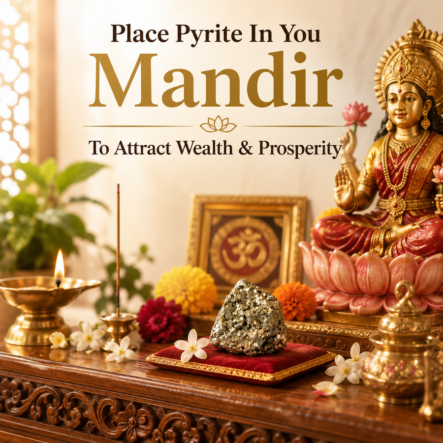 Raw Pyrite Stone - Attract Wealth & Success