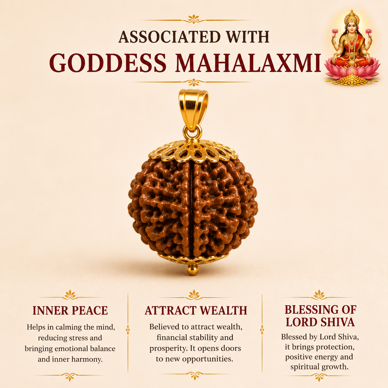 7 Mukhi Nepali Rudraksha - Gurunoor