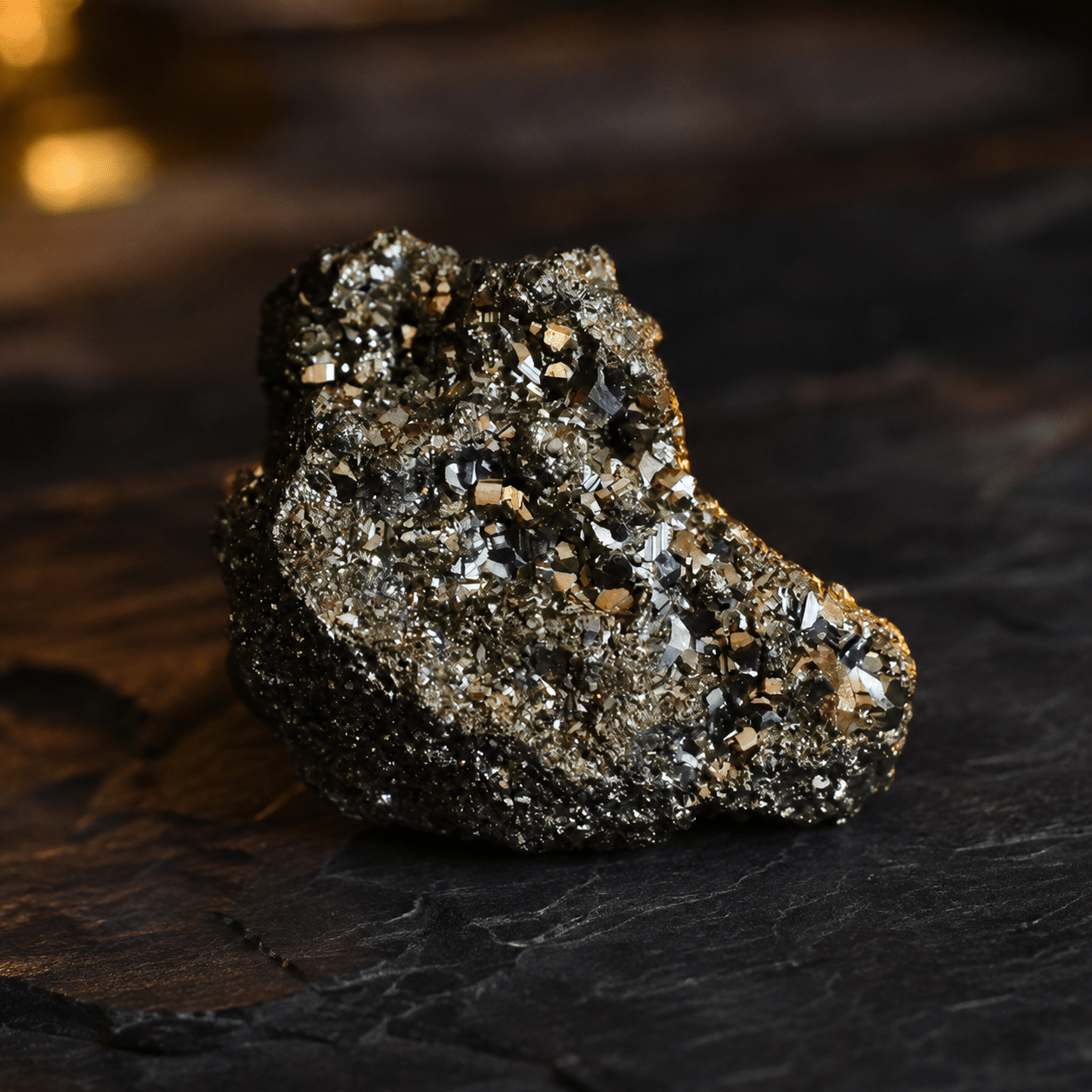 Raw Pyrite Stone - Attract Wealth & Success - Gurunoor