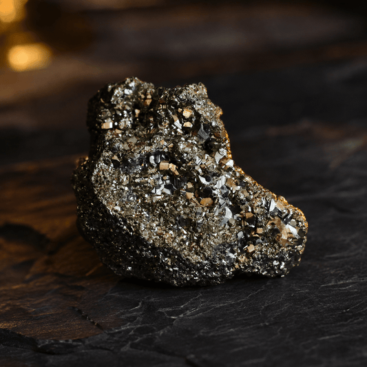 Raw Pyrite Stone - Attract Wealth & Success - Gurunoor