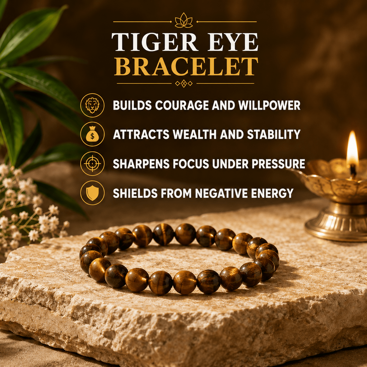 Tigers Eye Bracelet - Gurunoor