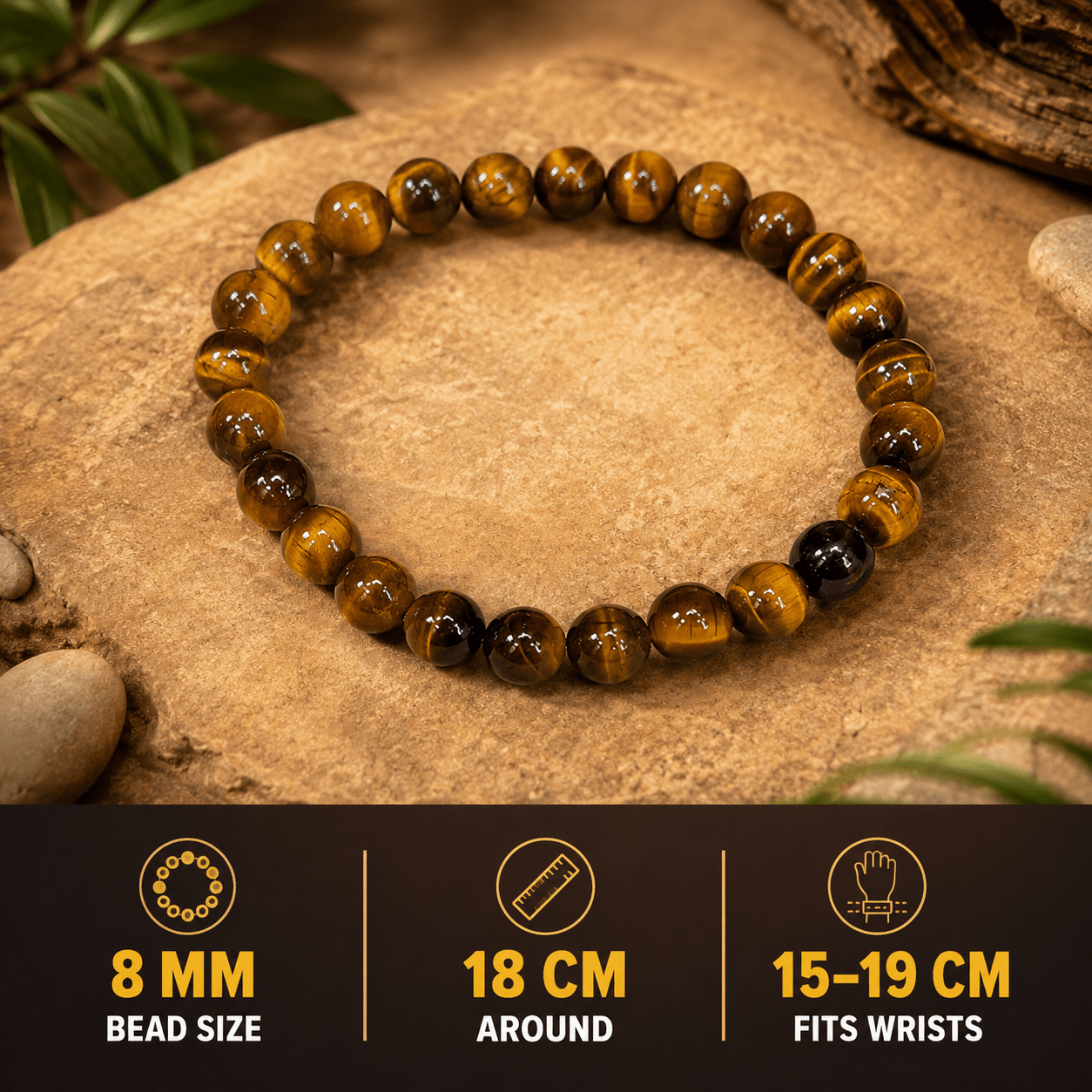 Tigers Eye Bracelet - Gurunoor